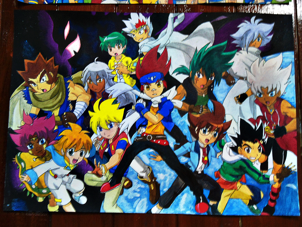 beyblade metal fusion characters and their beyblades